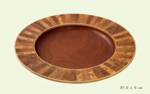 Revopix -Segmented olive ash platter